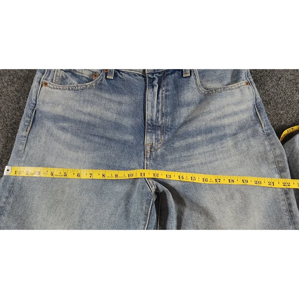 Pistola Hendrix Women's Wide‎ Leg Jeans Size 28 Y2K Grunge Distressed NWT